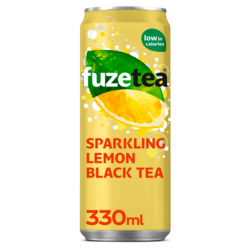 FUZE TEA BLIK SPARKLING 24x33cl