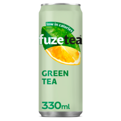 FUZE TEA BLIK GREEN TEA 24x33cl
