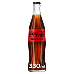 COCA COLA ZERO 24x33cl GLAS