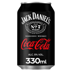 JACK DANIELS & COKE BLIK 12x33cl