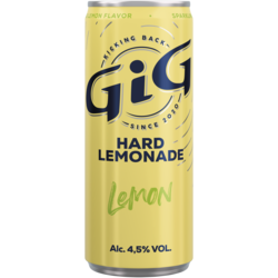 GiG HARD LEMONADE LEMON 12x25cl