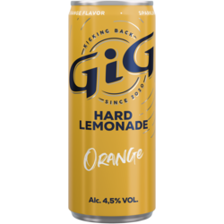 GiG HARD LEMONADE ORANGE 12x25cl