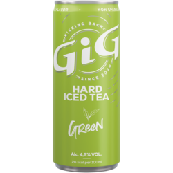 GiG HARD ICED TEA GREEN 12x25cl