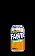 FANTA ORANGE "ZERO" BLIK 24x33cl